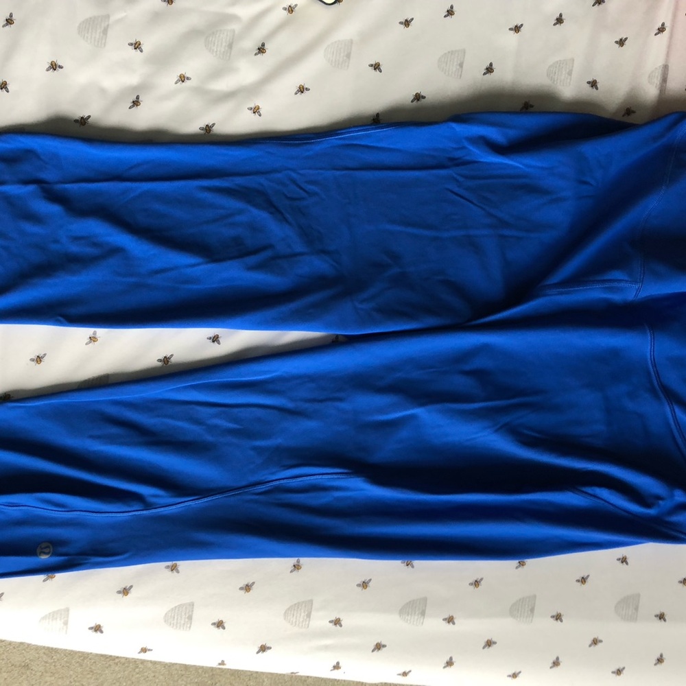 Lululemon Athletica Vibrant Blue Leggings